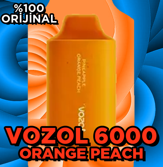 Vozol Star 6000 Orange Peach